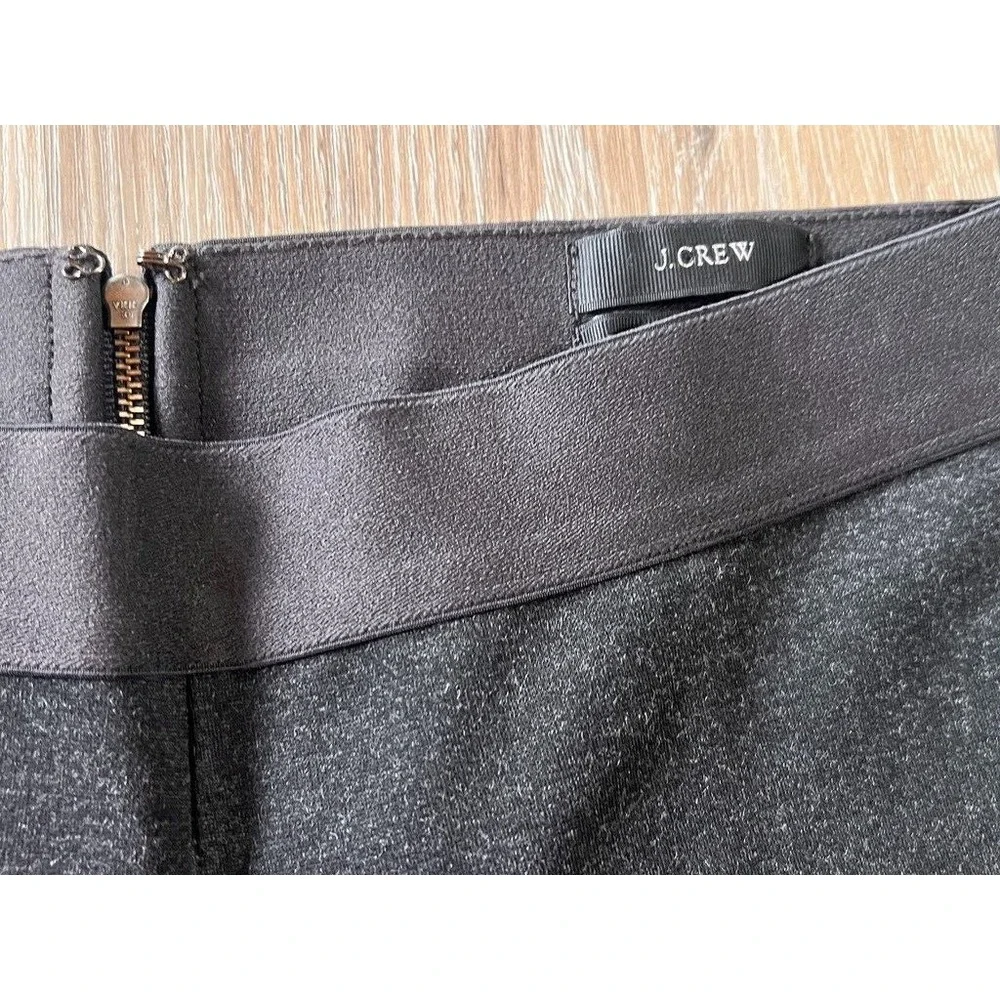 J‎ Crew Woman's Pixie Pants Structured Leggings 4S Charcoal Grey 26